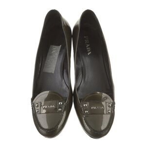Prada Patton Leather Pumps